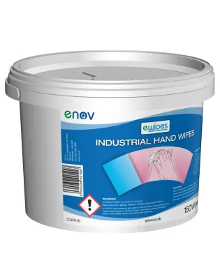 eWipe Hand Cleaning Wet Wipes Industrial Bucket