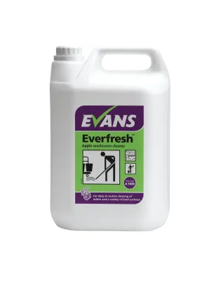 Evans Everfresh Apple Washroom Cleaner 5L