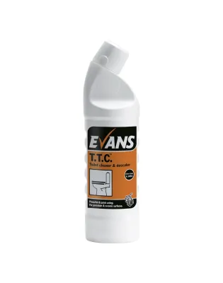 Evans T.T.C Thick Toilet Cleaner &amp; Cleaner Descaler 1L