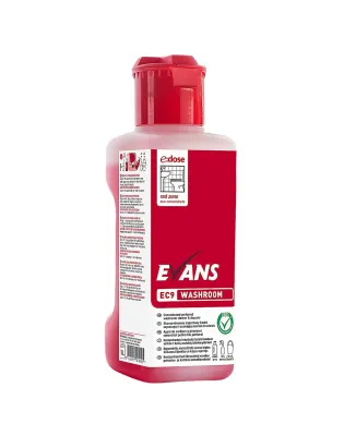 Evans EC9 Washroom Bactericidal Cleaner &amp; Descaler 1L