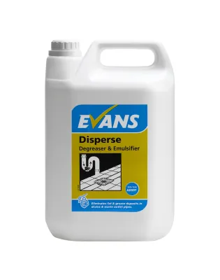 Evans Disperse Degreaser &amp; Emulsifier 5L