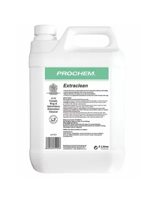 Prochem Extraclean Wool Safe Carpet &amp; Upholstery Cleaner 5L