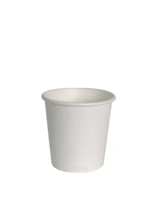 JanSan White Paper Hot Cup 4oz 120mL