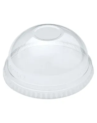 Solo DNR662 Ultra Clear Lid Domed No Hole Lid 9oz