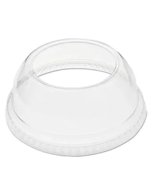 Solo DLW662 Ultra Clear Domed Lid With 1" Hole 9oz