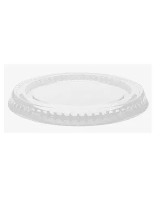 Plastic Souffle Portion Cup Lids Clear 3.25oz 96ml