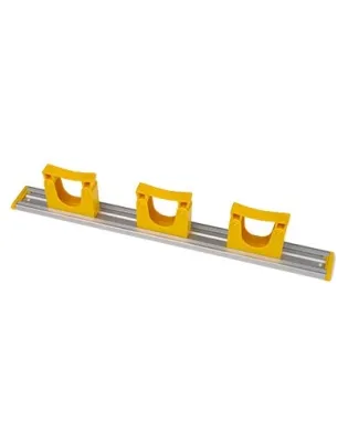 Aluminium Rail 3 Yellow Hangers 515mm