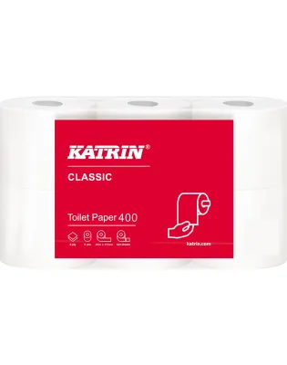 Katrin Plus Toilet Roll 400 Sheet - Pallet