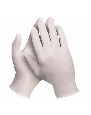 JanSan XL White Nitrile Powder Free Gloves