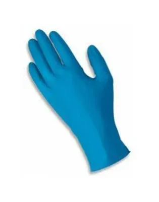 JanSan XL Blue Nitrile Powder Free Gloves