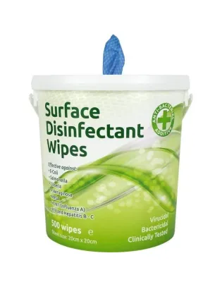 Surface Disinfectant 500 Wipes Bucket