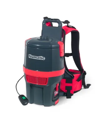 Numatic RSB150 1NX Commercial Backpack Battery Vacuum Cleaner 5 Litres 36v