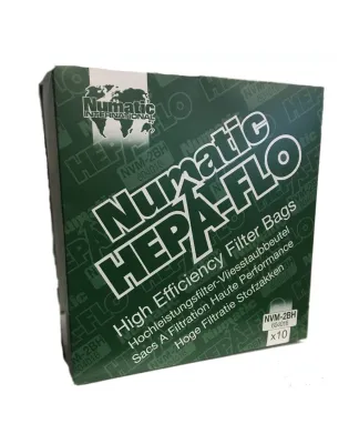 Numatic NVM-2BH 604016 HepaFlo Dust Filter Dry Vacuum Bags