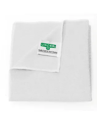 Unger Micro Wipe Microfibre Cloths White