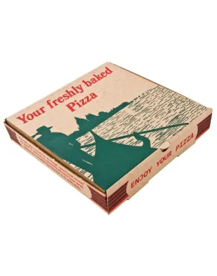 Gondola Kraft Pizza Box 9"