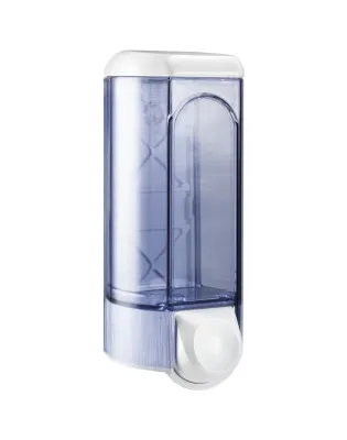 LFS Modern M White Liquid Soap &amp; Shower 800mL Dispenser