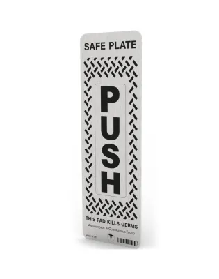 Safe Plate Antibacterial Push Doors Plate