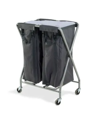 Numatic NuBag NX1002 Dual 100L Bag Folding Laundry Trolley