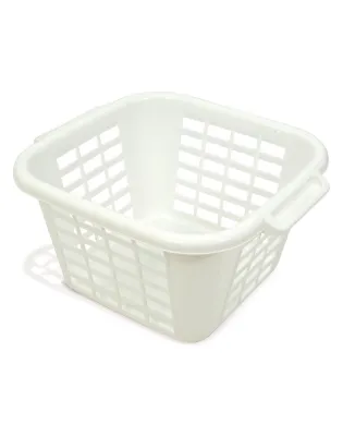 Laundry Basket Square Linen 24L