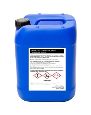 JanSan Ultra Low Bromide Liquid Chlorine Sodium Hypochlorite 15%