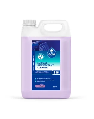 Orca Hygiene S16 Advanced+ Surface Bliss Disinfectant Cleaner 5L