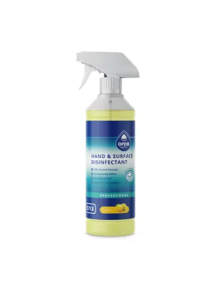 Orca Hygiene S13 Alcohol Hand &amp; Surface Disinfectant Spray RTU 1L