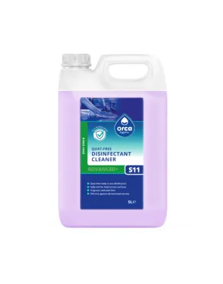 Orca Hygiene S11 Quat-free Food Safe Disinfectant Cleaner 5L