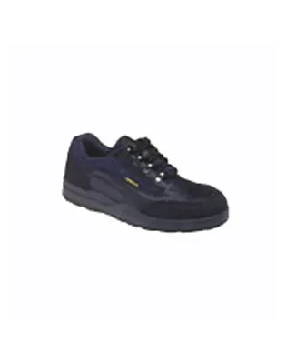 JanSan Leather Trainer Shoe Black UK 9