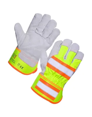 JanSan Hi Vis One Size Gloves