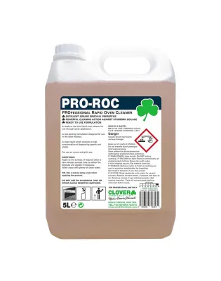 Clover Pro-Roc Professional Rapid Oven Cleaner 5L