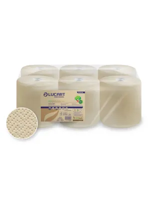 Lucart EcoNatural 135 Centrefeed Roll 2 Ply Natural