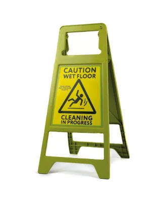 JanSan Recycled Cleaning in Progress Floor Sign