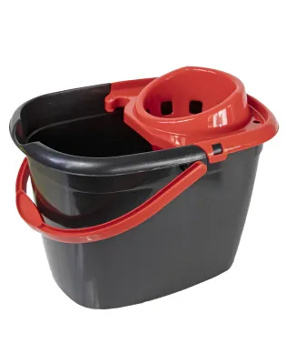 JanSan 5L Red Recycled Classic Mop Bucket