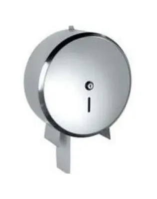 JanSan Stainless Steel Jumbo Maxi Toilet R Roll Dispenser