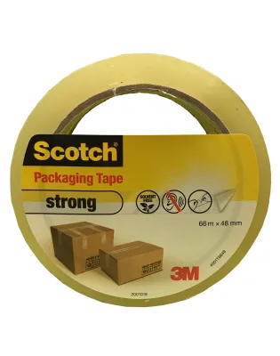 Scotch Strong Packaging Tape Transparent 48mm x 66m