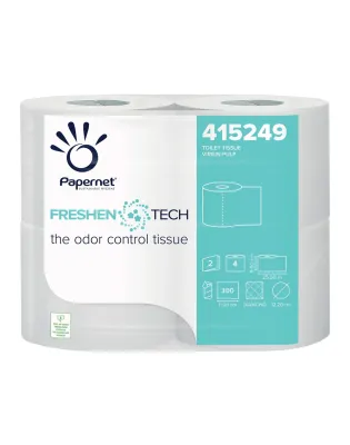 Papernet 415249 Freshentech Scented 2 Ply Toilet Rolls 300 Sheets