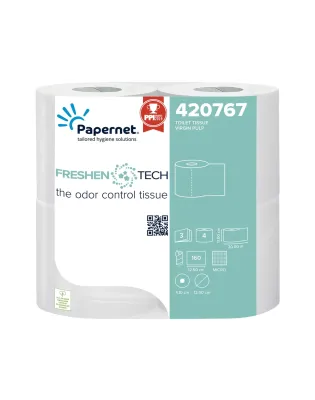 Papernet 420767 Freshentech Scented 3 Ply Toilet Rolls 160 Sheets