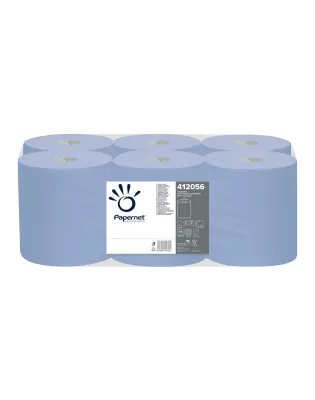 Papernet 412056 Centrefeed 2 Ply Tissue 135 M Blue