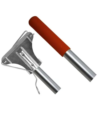 JanSan Kentucky Aluminium Handle & Metal Fitting 54" 137cm Red