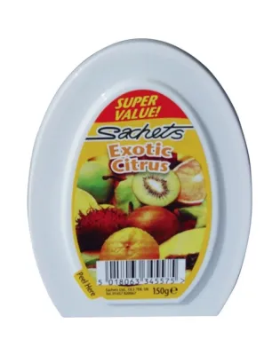 Sachets Solid Gel Air Freshener Exotic Citrus