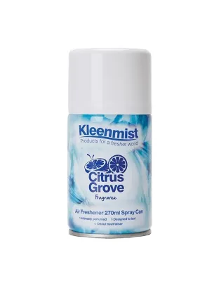 KleenMist Aerosol Air Freshener 270ml Refill Citrus Grove