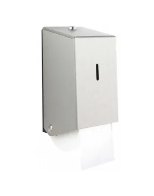 JanSan Cormatic Toilet Roll Dispenser Stainless Steel