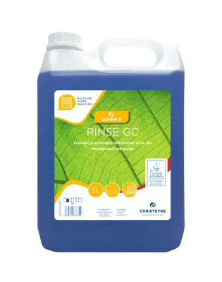 Green'R Rinse GC Soft &amp; Hard Water Dishwash Rinse Aid 5L
