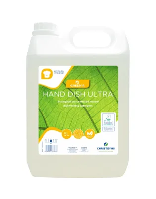 Green'R Hand Dish Ultra Ecological Manual Dishwashing Detergent 5L