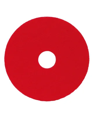 JanSan Rotary Floor Buffing Pads 43cm / 17"Red