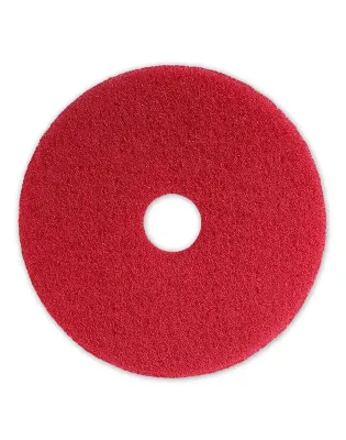 JanSan Floor Buffing Pads 20cm / 8" Red