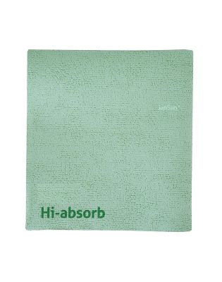 JanSan PUR Hi-absorb Streak-Free Green Cloths