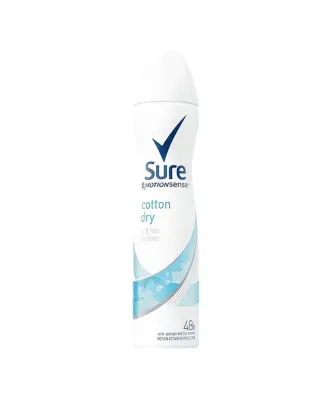 Sure Female Anti-Perspirant Deodorant Cotton Dry 150ml