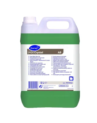 Suma Rinse A8 Hard Water Acidic Rinse Aid Additive 5L
