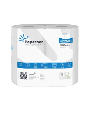 Papernet Luxury Embossed 2 Ply Toilet Rolls 320 Sheets